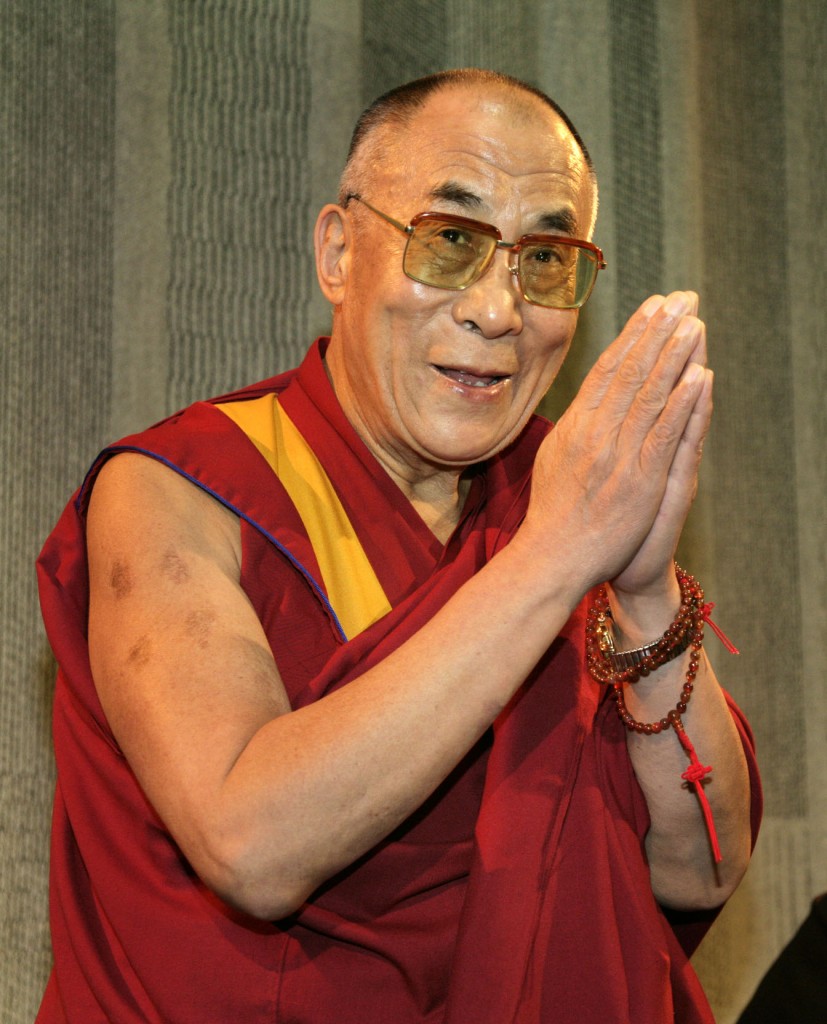 Photo of His Holiness the 14th Dalai Lama.